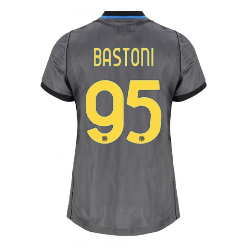 Inter Milan Alessandro Bastoni #95 Rezervni Dres za Ženska 2026-27 Kratak Rukavima